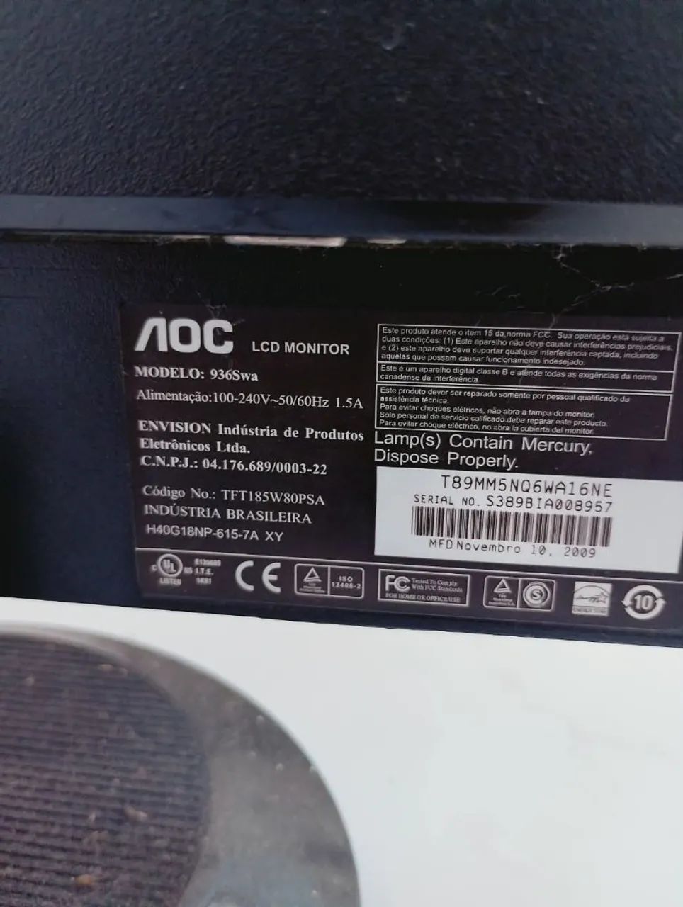 Monitores LG AOC Samsung  - Foto 4