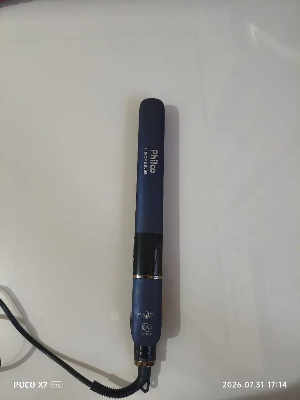 Chapinha Philco Chrome blue 