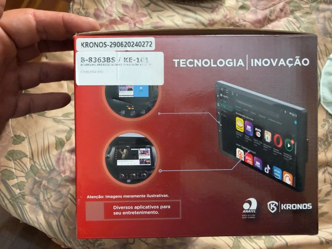 Multimídia Kronos 10? Octacore 4GB RAM 64GB - Foto 2