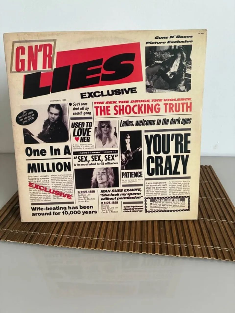 Vinil - Guns N' Roses - Lies - Foto 4