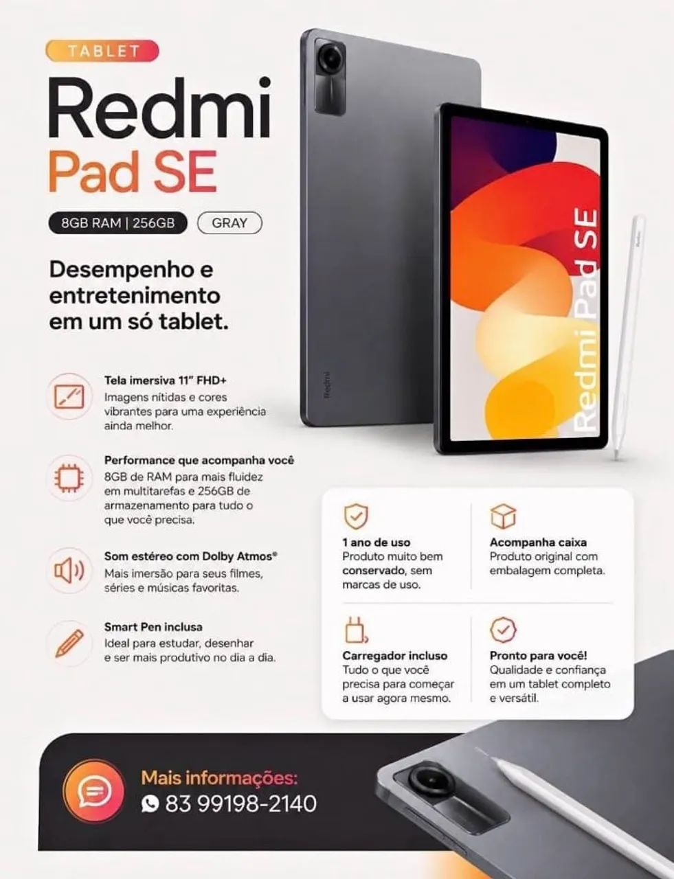 tablet redmi pad se