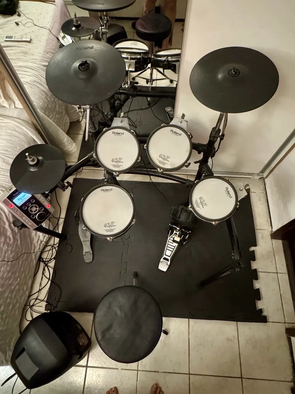 Bateria Eletrônica Roland TD9 - Foto 5