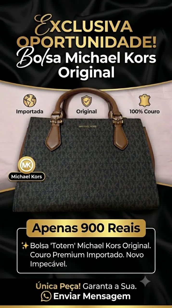 Bolsa Totem Michael Kors importada