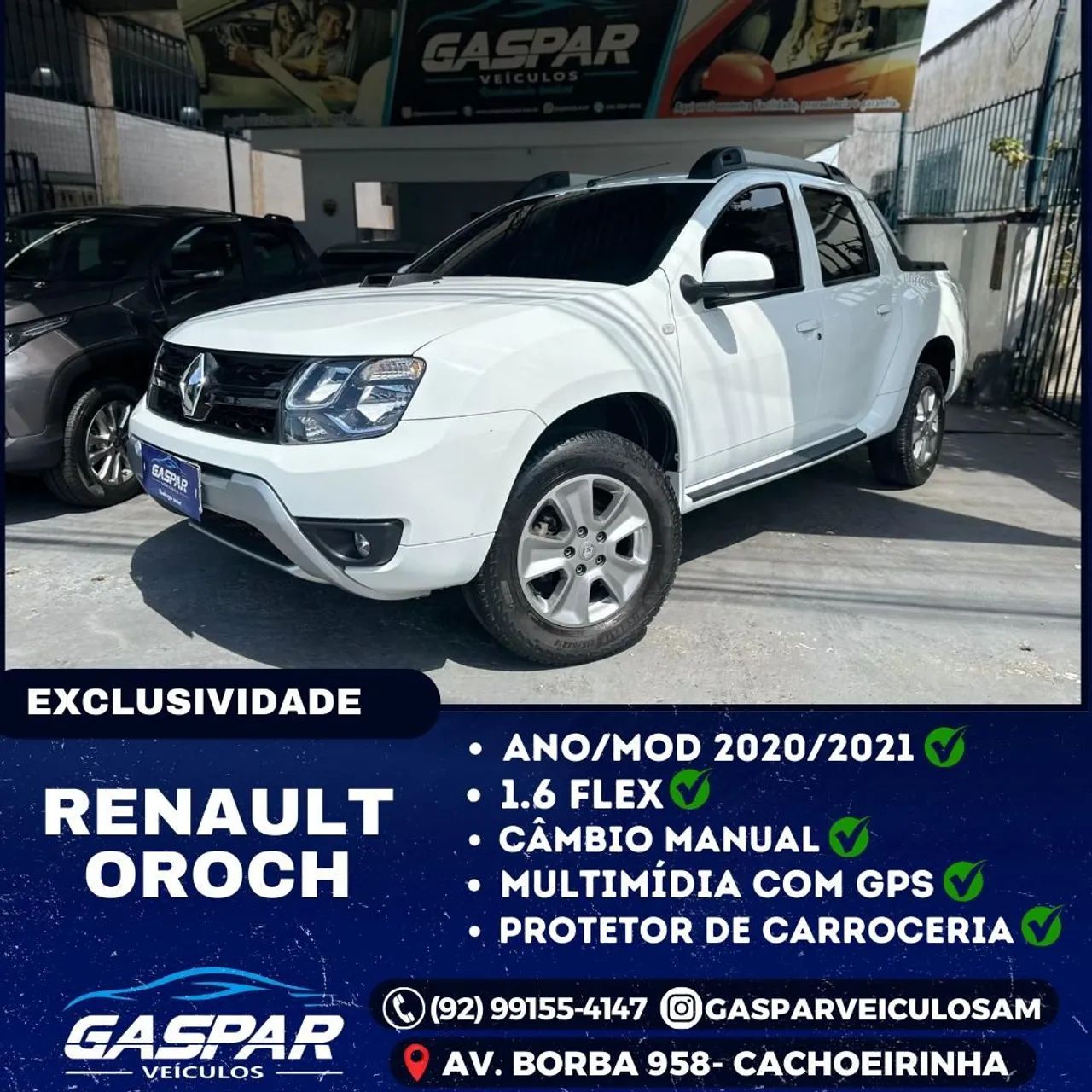 RENAULT OROCH DYNAMIC 1.6FLEX 2021