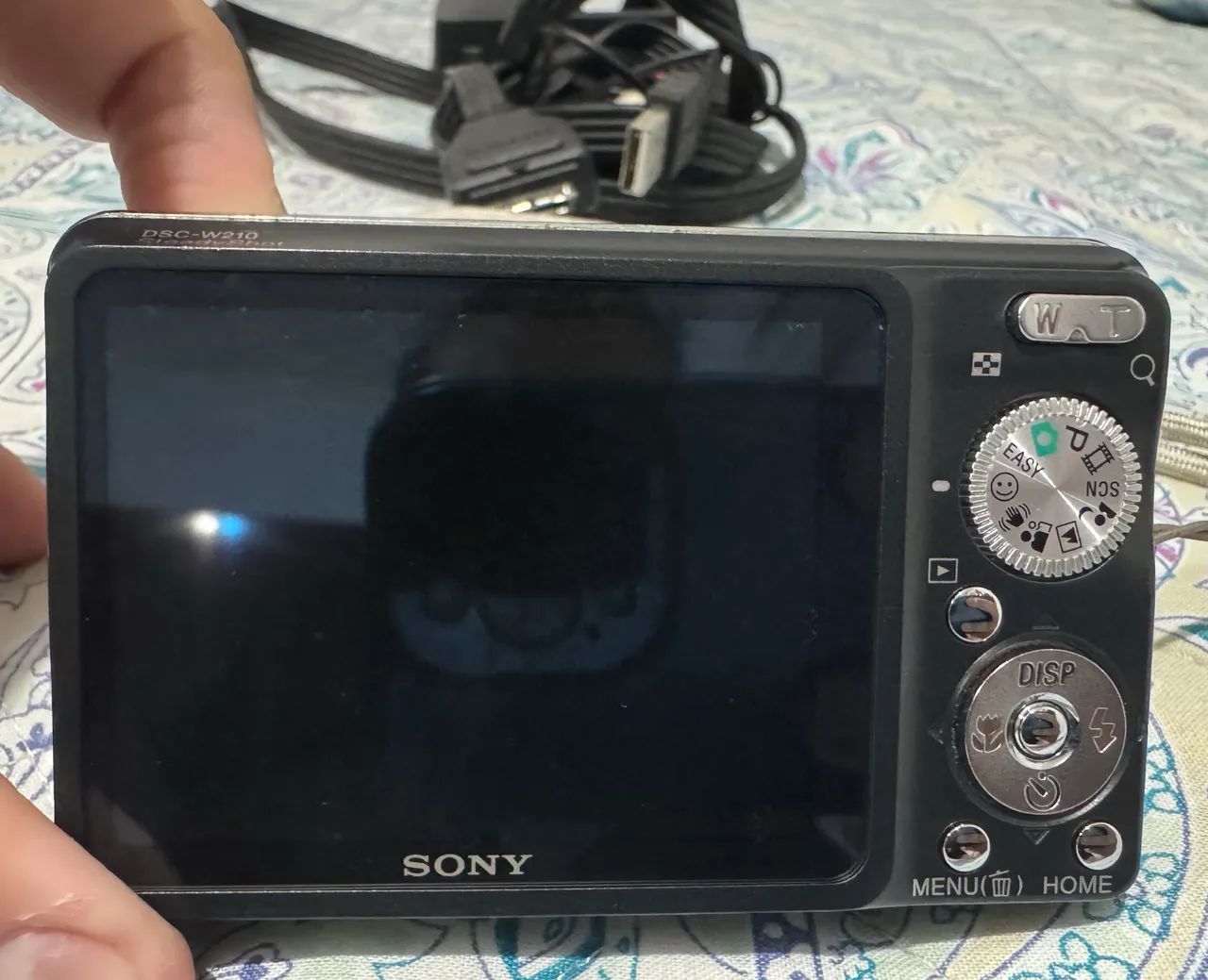 Câmera fotográfica Sony Cyber-shot 12.1 mega pixels dsc-w210
