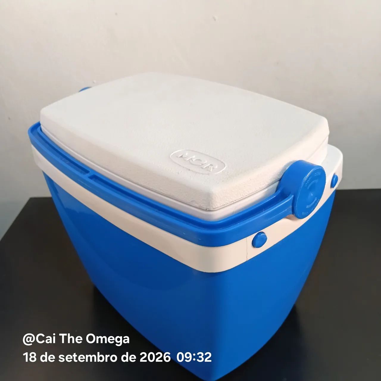 Cooler compacto MOR azul