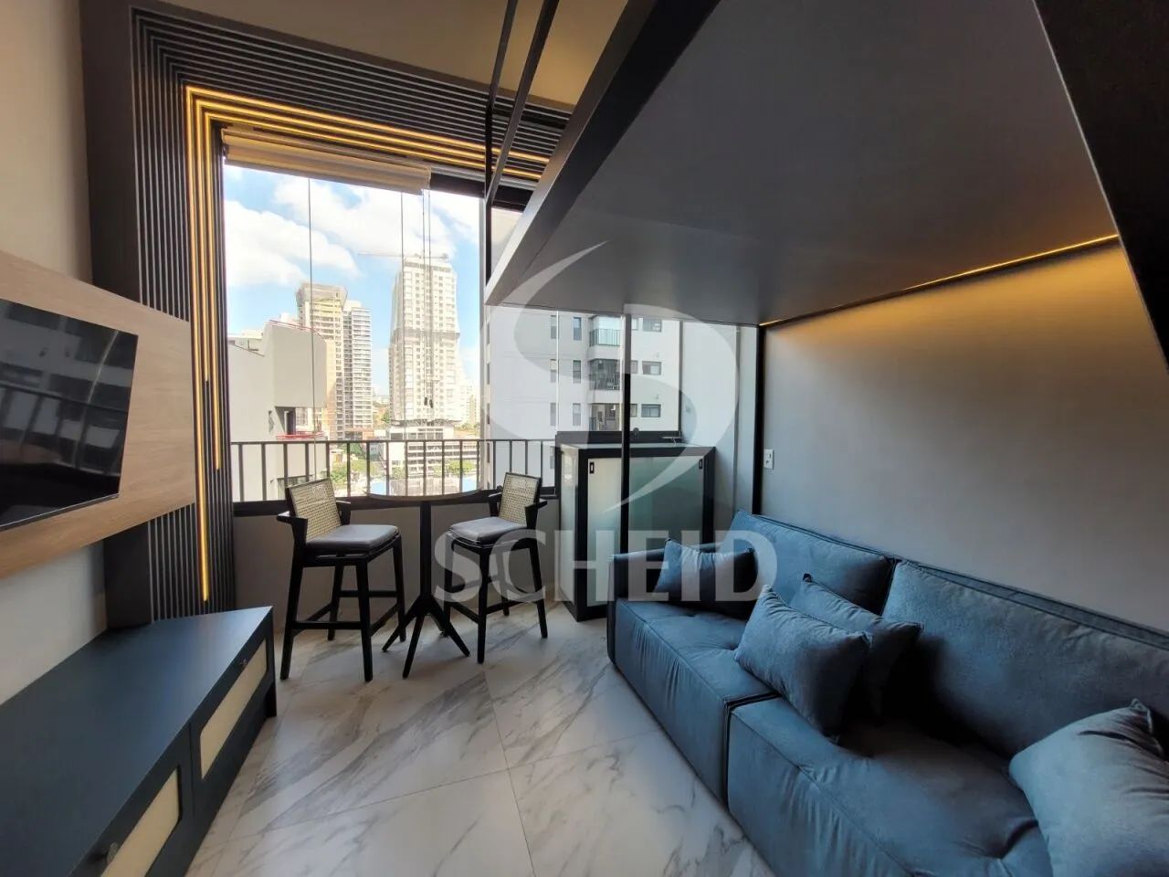 Studio para alugar de 24,00m² útil mobiliado, no Brooklin! - Foto 3