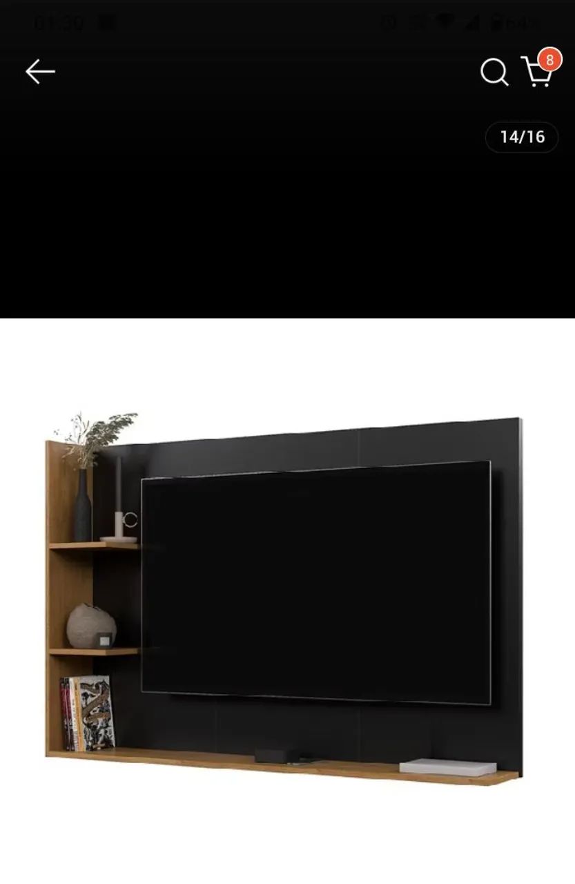 VENDO PAINEL PRA TV DE ATE 50 POLEGADAS NOVO NUNCA USADO BA CAIXA AINDA  VALOR 250 REAIS 