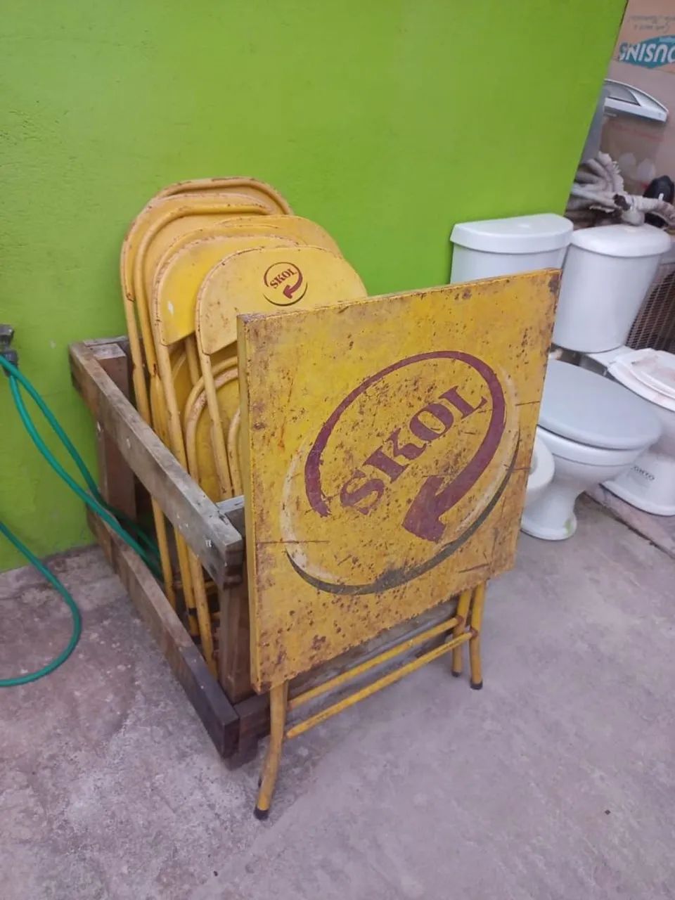 Mesa em ferro 