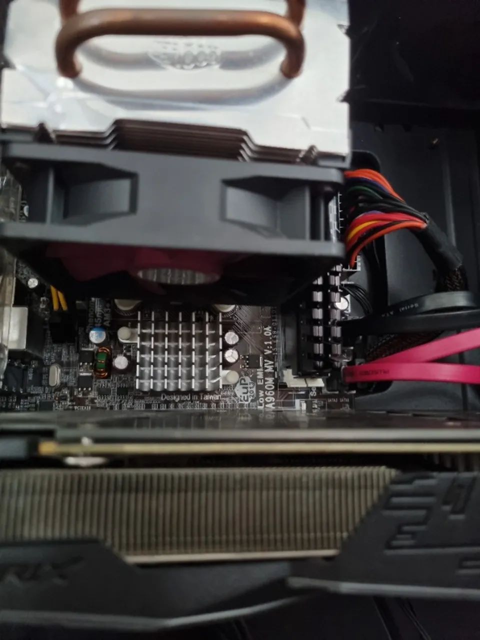 Kit Placa Mãe AM3+ com FX 4300 + RAM Corsair 8GB - Foto 4