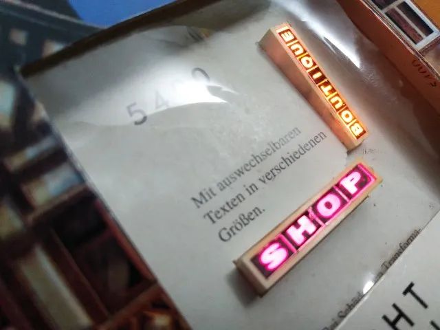 Miniatura de letreiro para maquete - Foto 2
