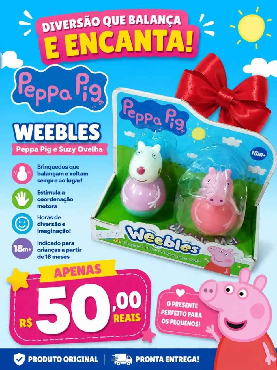 Brinquedo pepa pig