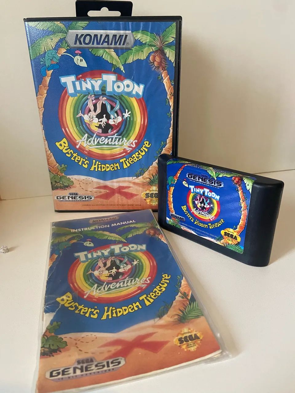 Jogo Mega Drive - Tiny Toon Adventures Busters Hidden Treasure