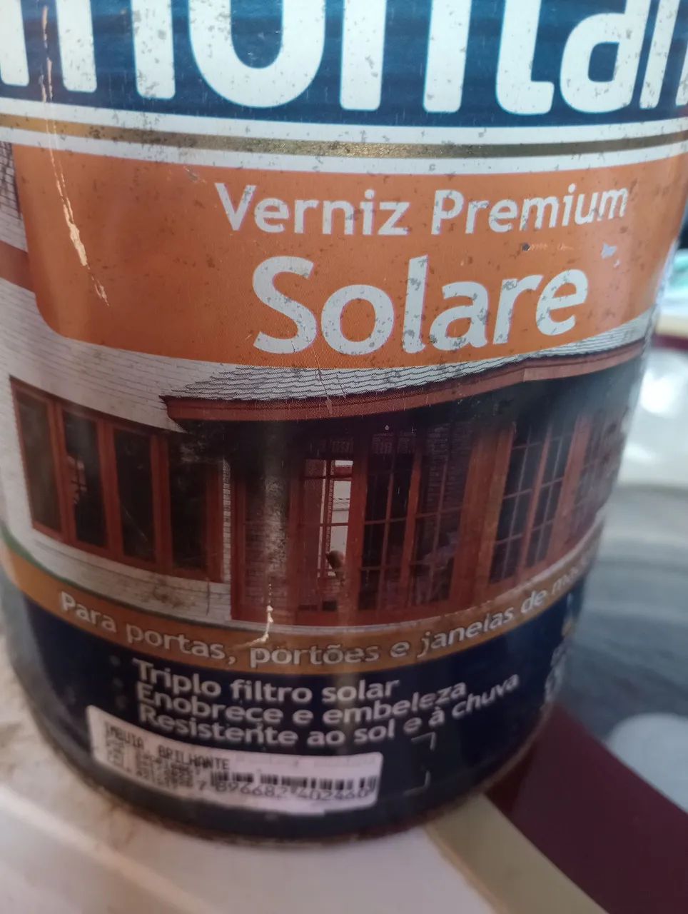 Verniz Premium Montana Imbuia 3 gl novos cada um 70.00 3.6 lt 