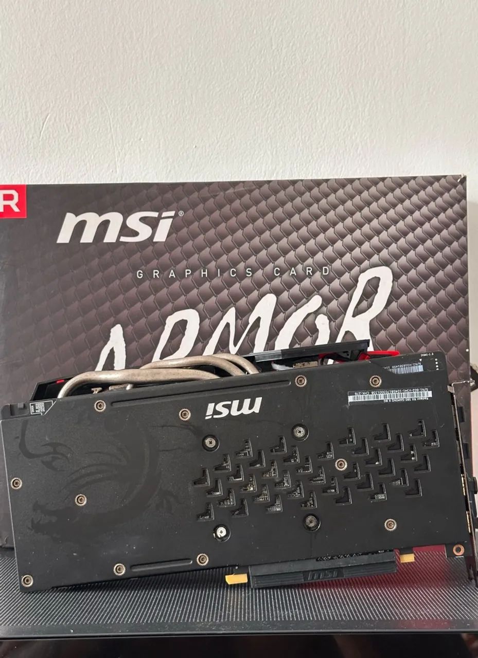 RX 580 8GB MSI ARMOR - Foto 2