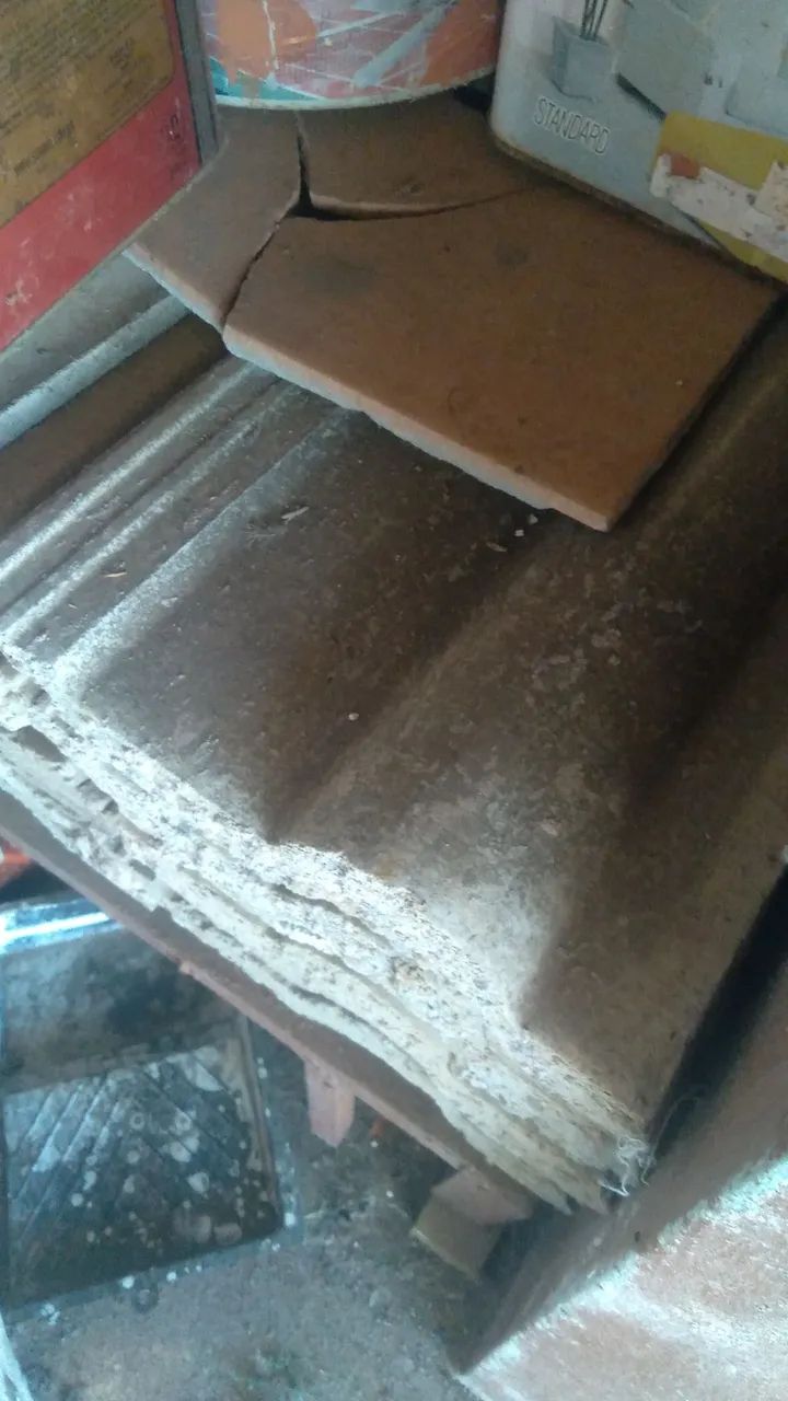 Telhas de concreto 