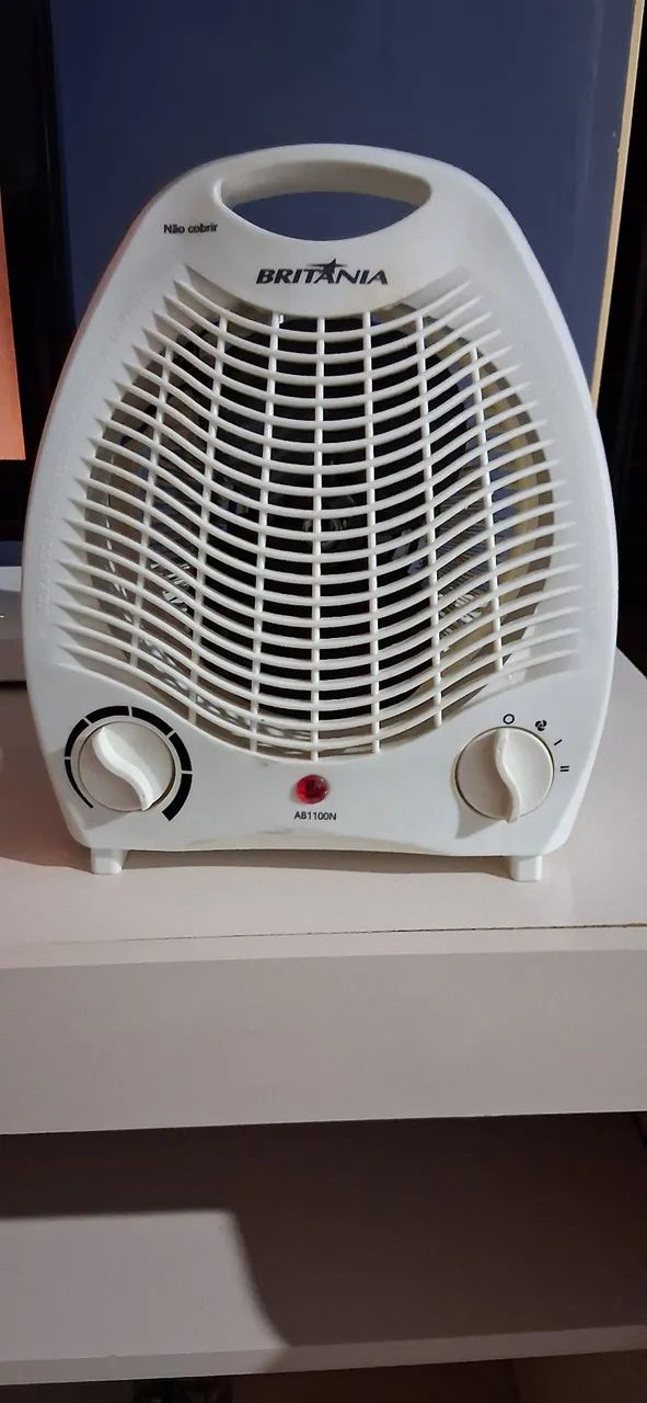 Aquecedor e ventilador elétrico 