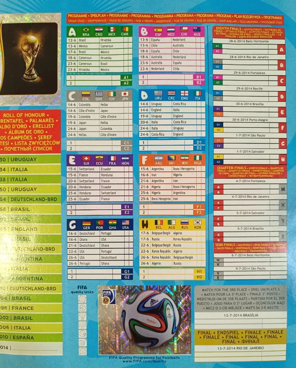 Álbum Copa do Mundo 2014 - Foto 2