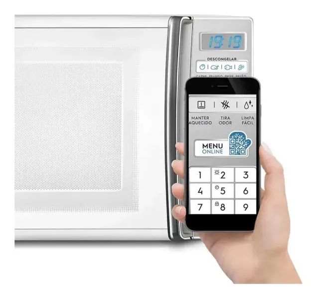 Micro-ondas de Bancada Electrolux Branco 27L 127V - Foto 2