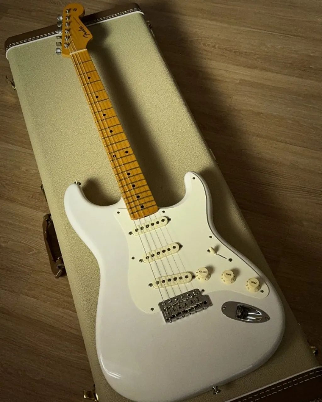 Fender USA Eric Johnson Stratocaster Maple White Blonde