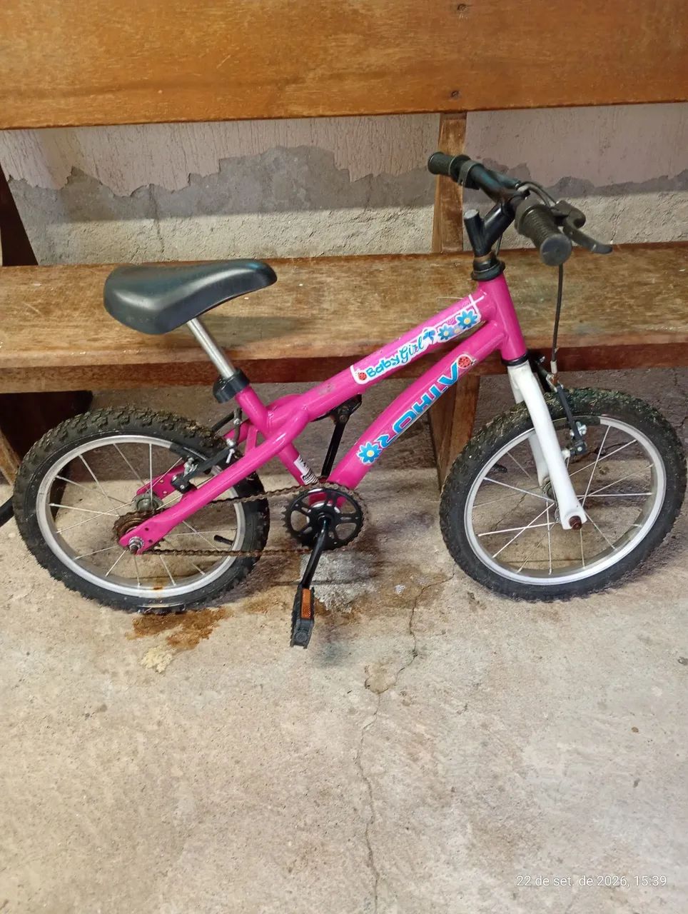 Vendo Bicicleta Infantil Menina - Foto 2