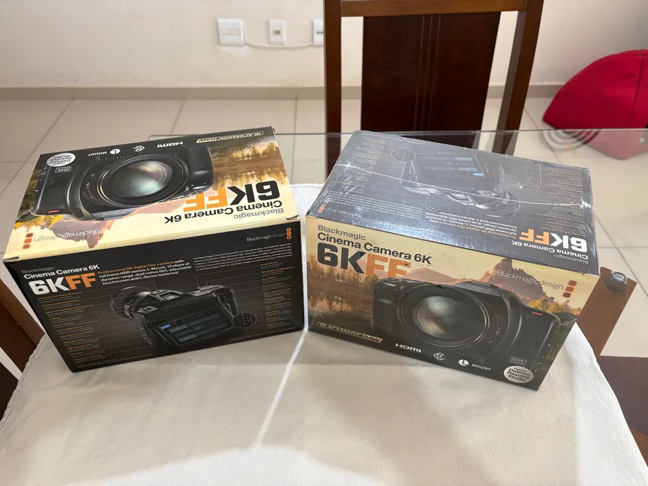 Blackmagic Cinema Camera 6KFF, com DaVinci Resolve Studio - Foto 3