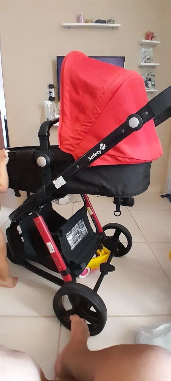Carrinho de bebe tipo moises usado - Foto 4