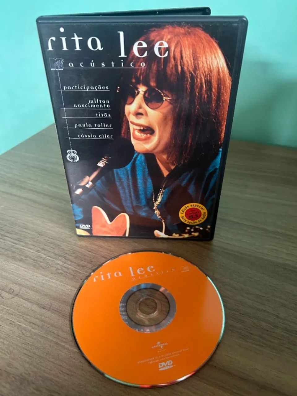 DVD RITA LEE ACUSTICO MTV - CDs, DVDs etc - Parque Monteiro Soares