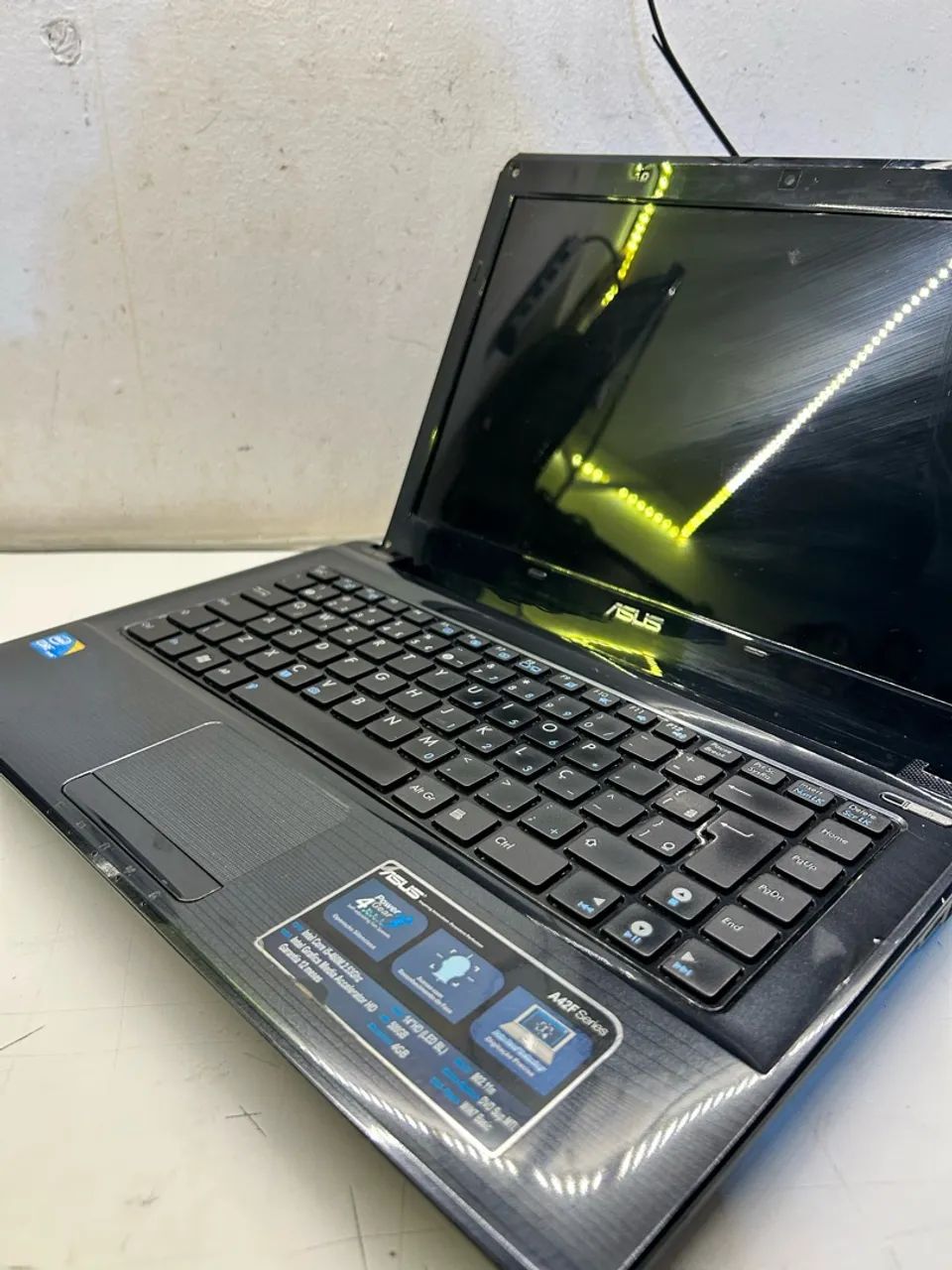 Notebook Asus Core i5 4GB RAM HD de 500GB Bateria Off - Foto 4