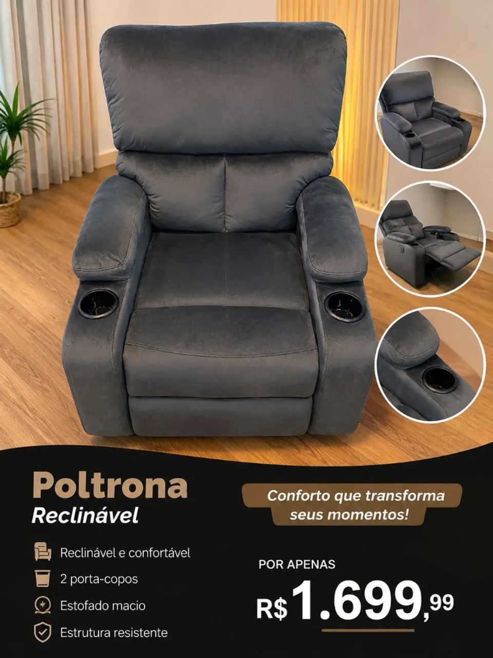Poltrona Reclinavel