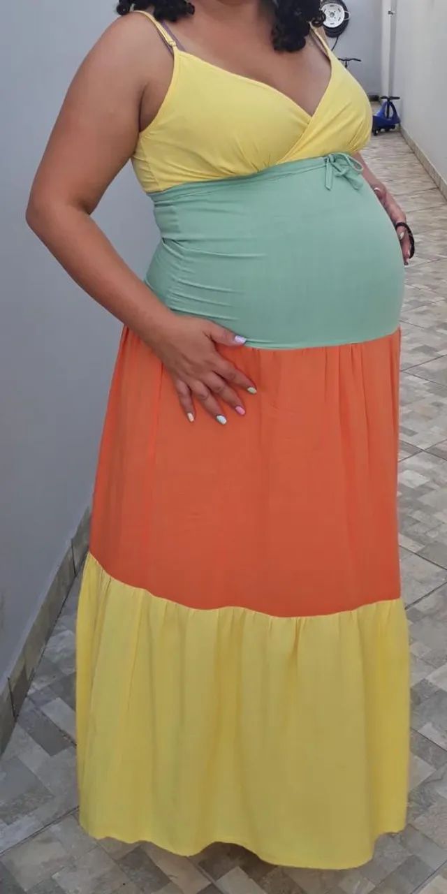 Vestido colorido  - Foto 2