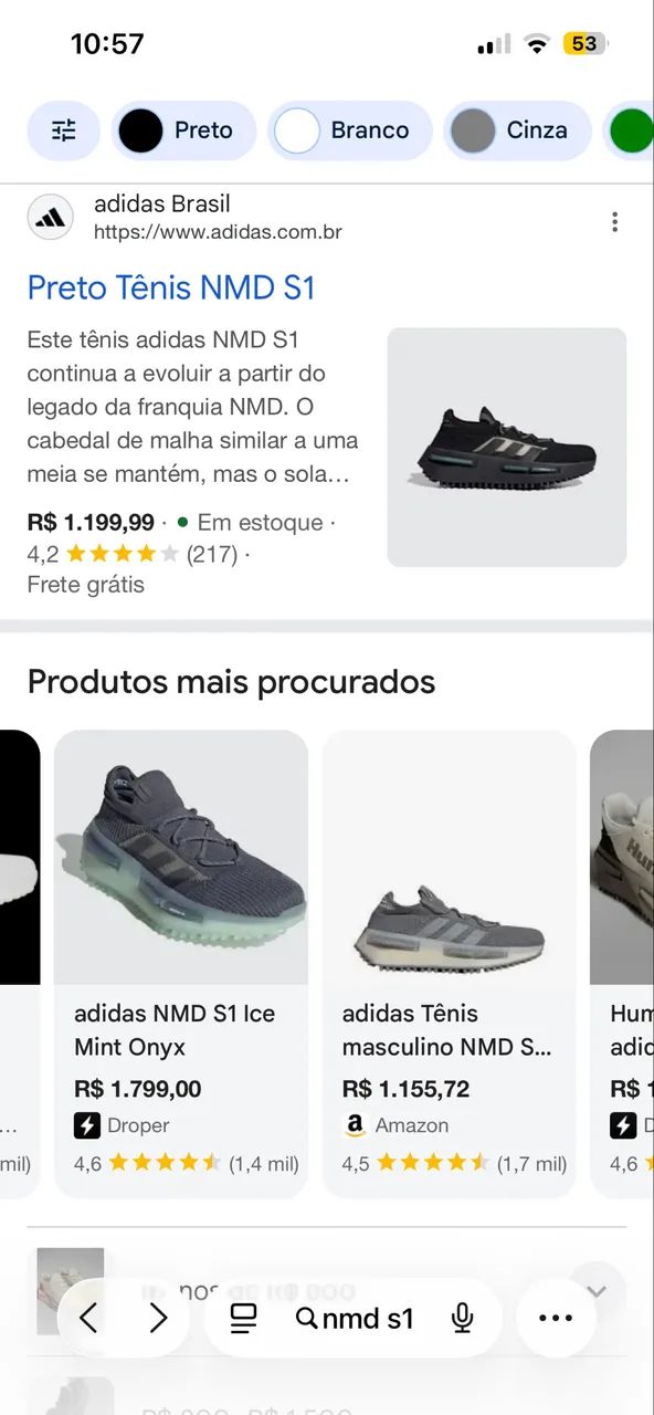 Tênis Adidas NMD S1 - Foto 5