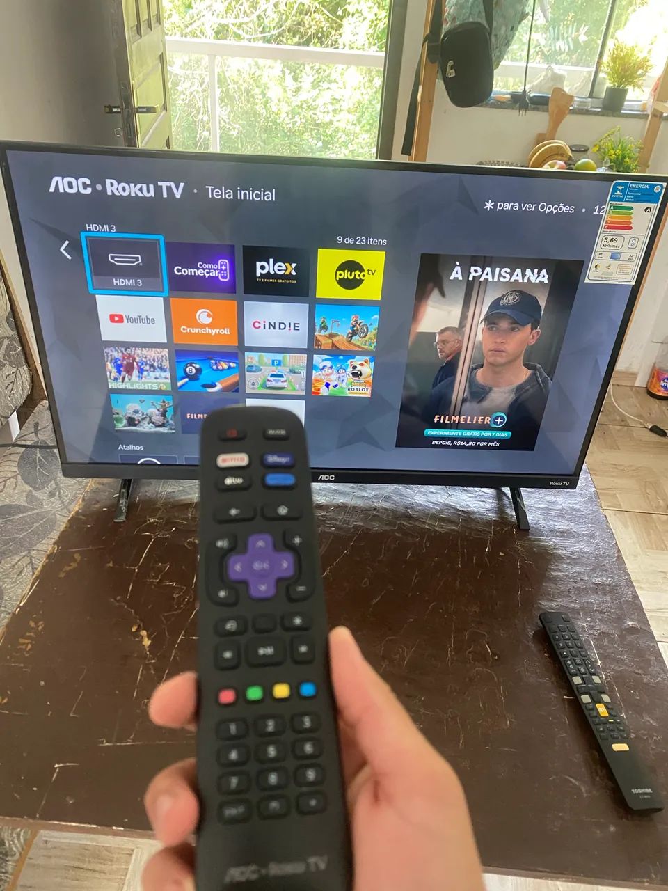 Televisão Aoc smart 32