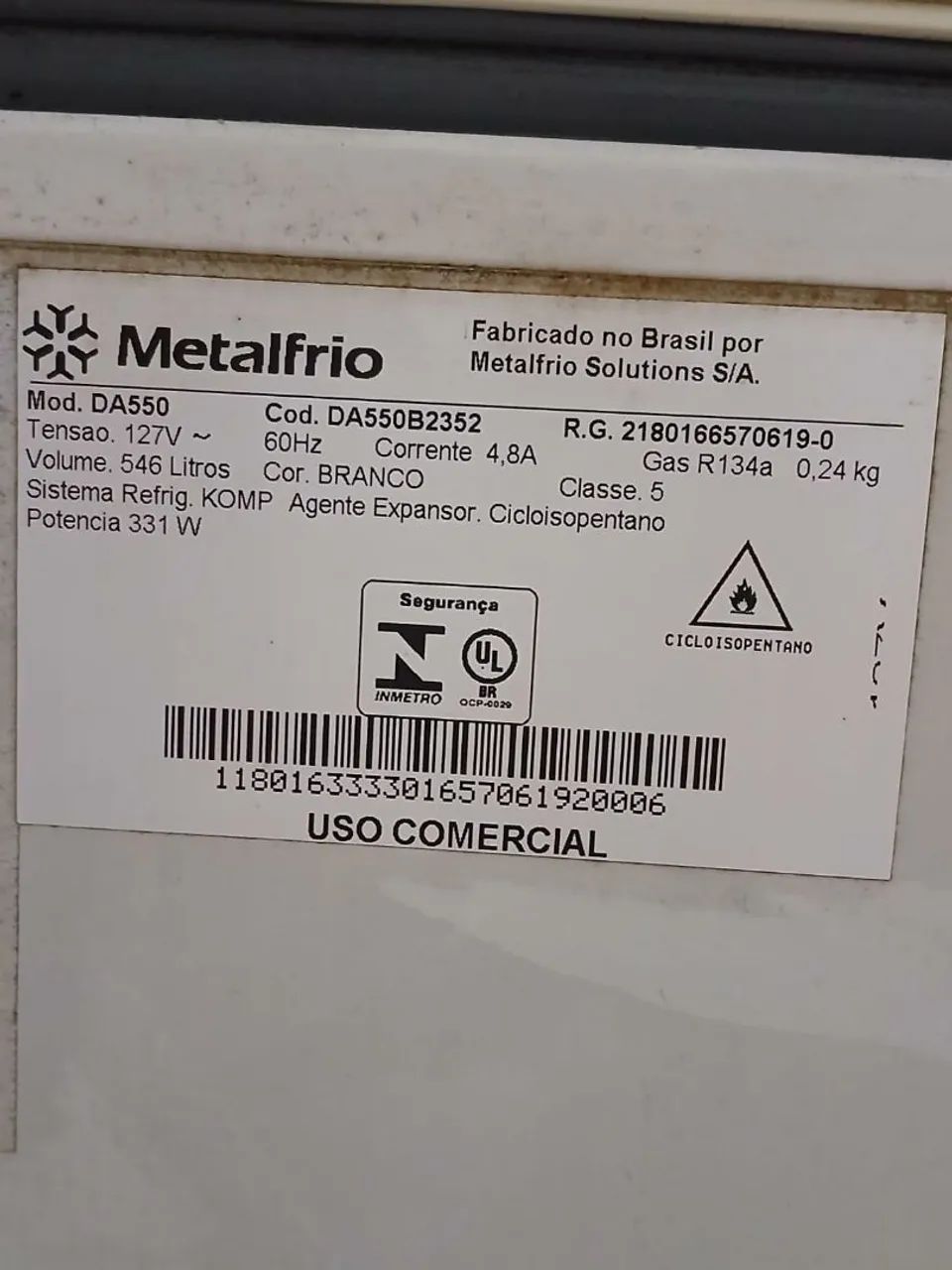 Vendo Freezer. - Geladeiras e Freezers - Trindade, São Gonçalo