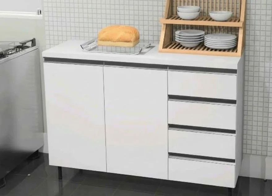 Balcão multiuso em mdf 