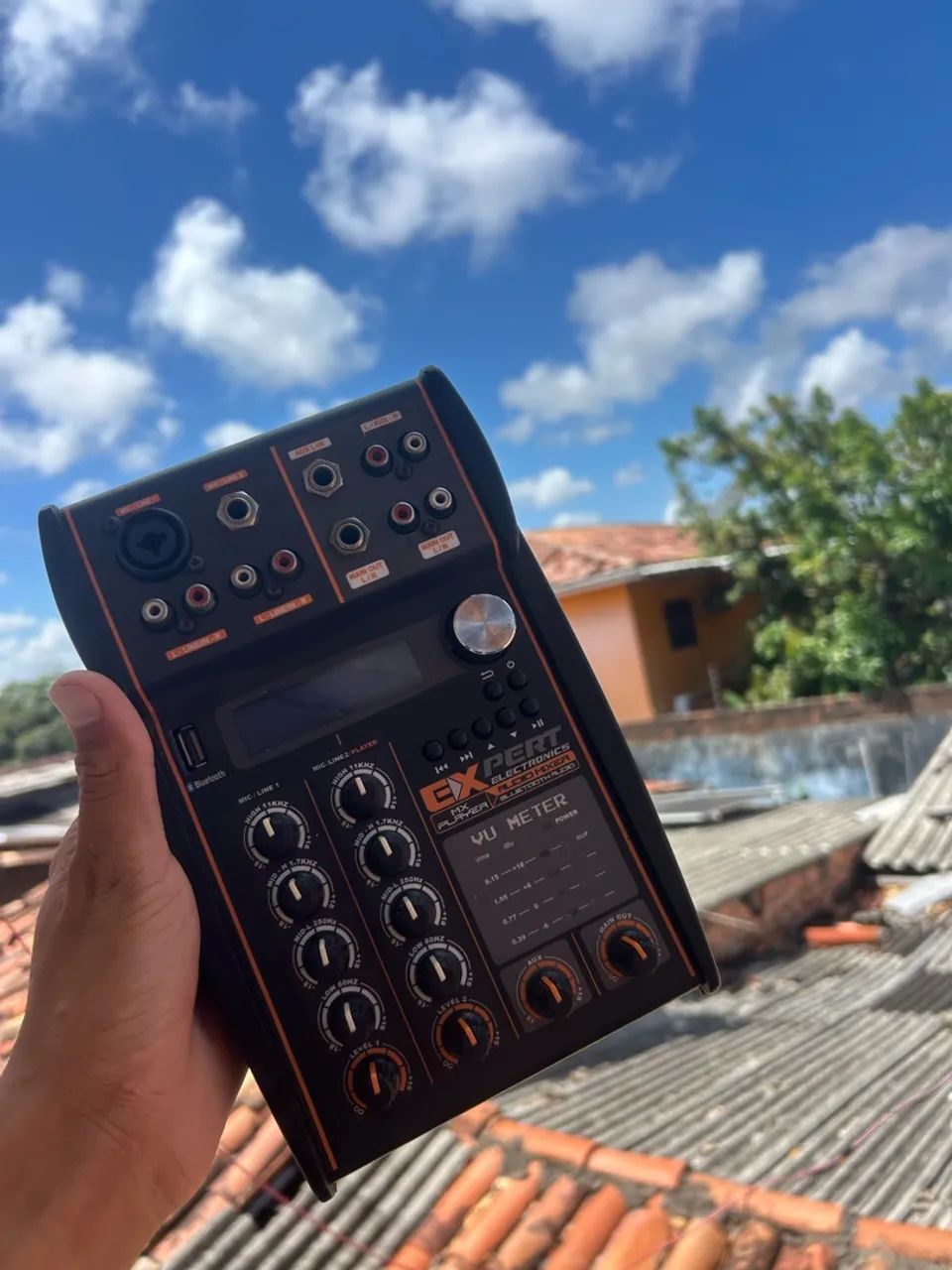 Mesa de som expert mais hacker e 10 metros de multi cabo  - Foto 4