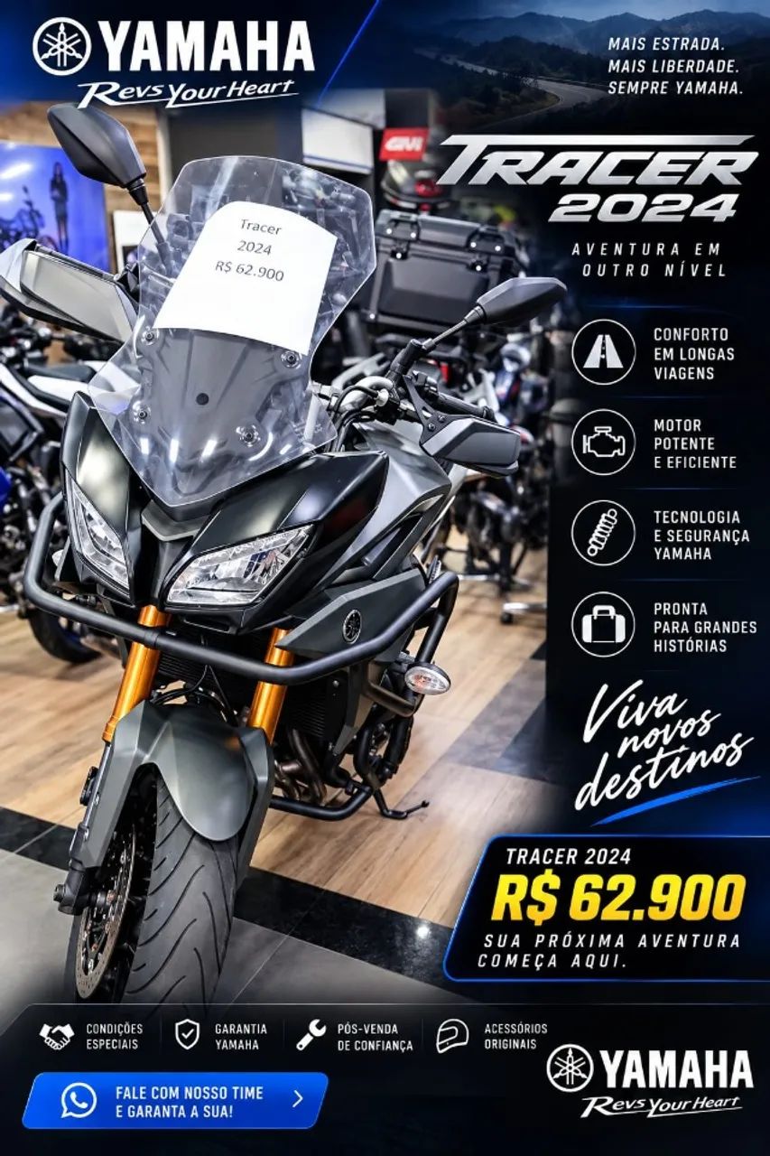tracer 2024 baixo km - Foto 5