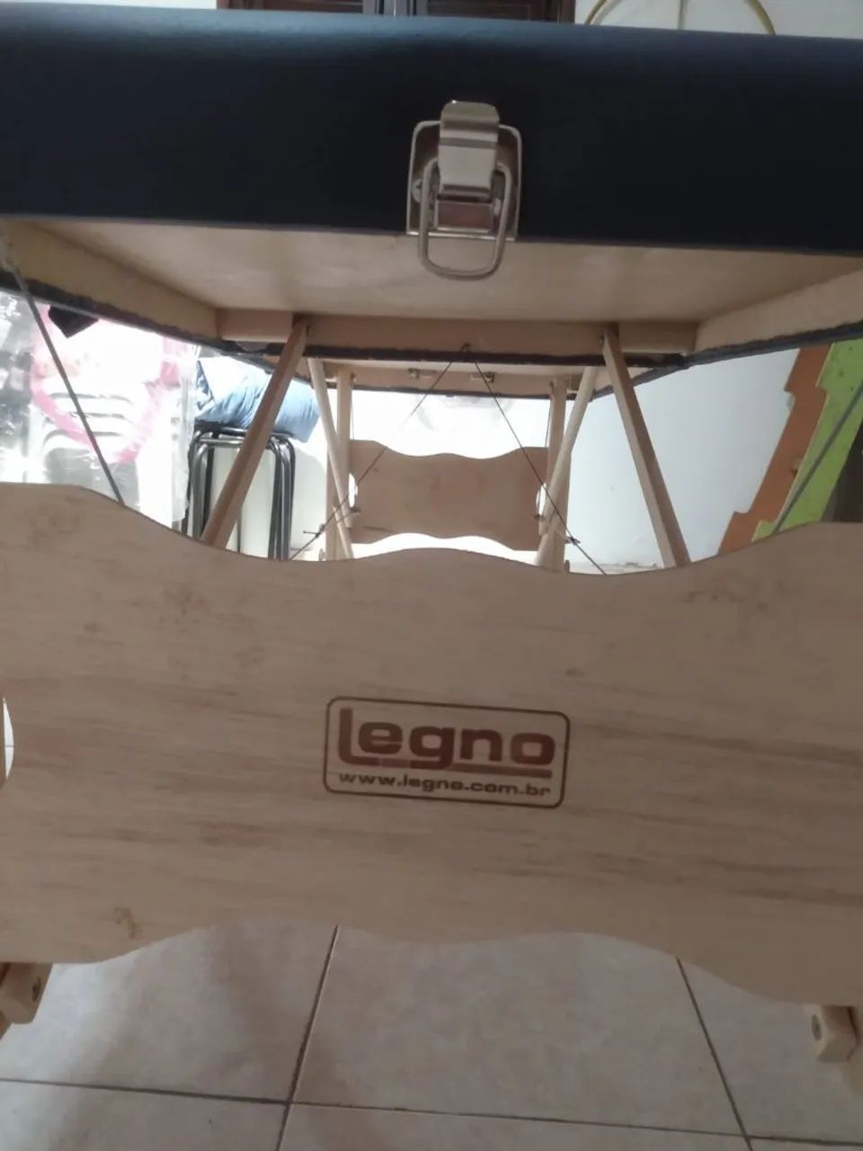Maca legno maleta com altura ajustável  - Foto 5