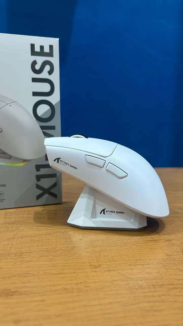 MOUSE X11 BRANCO NOVO