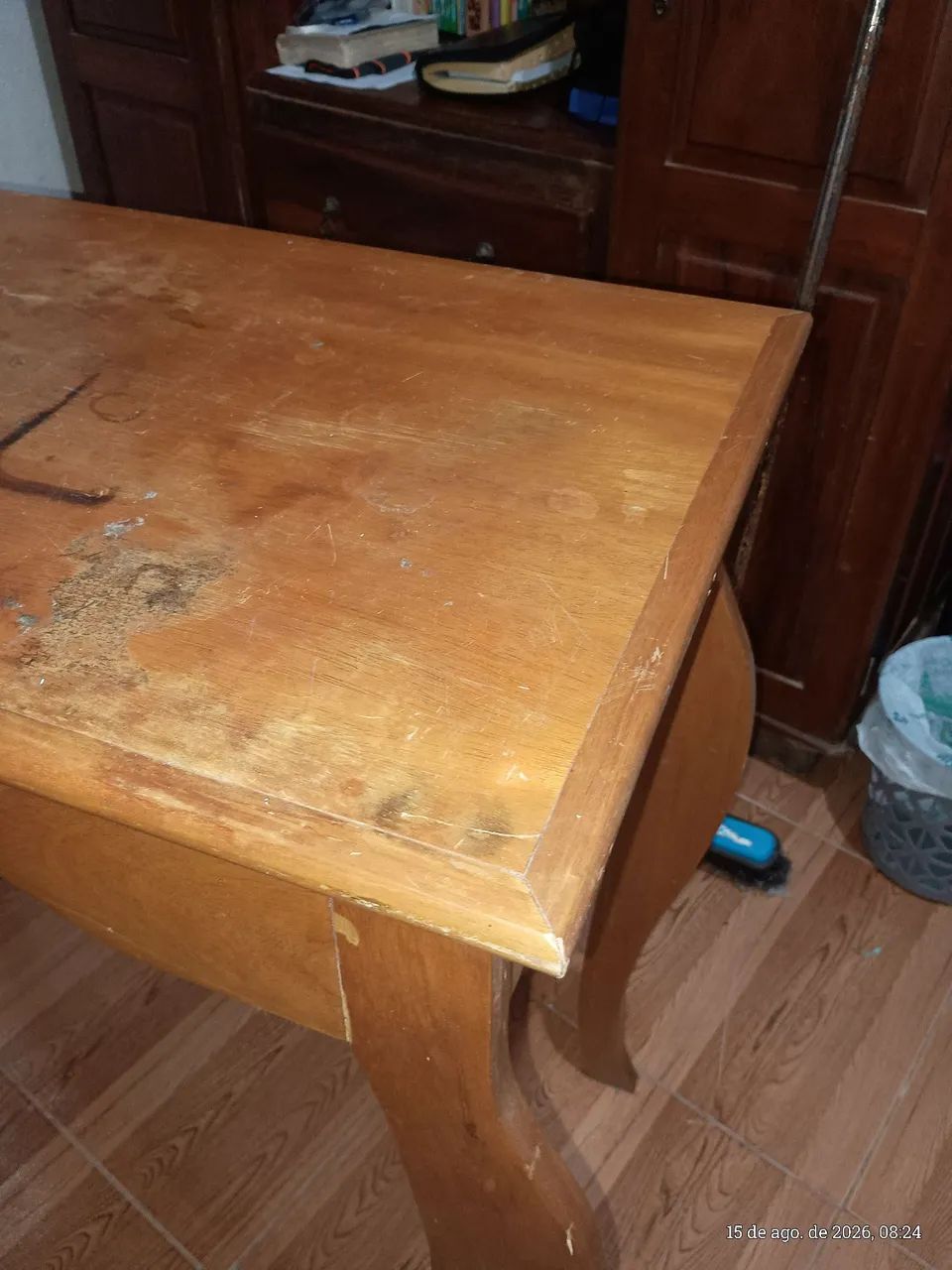 Mesa de madeira  - Foto 3