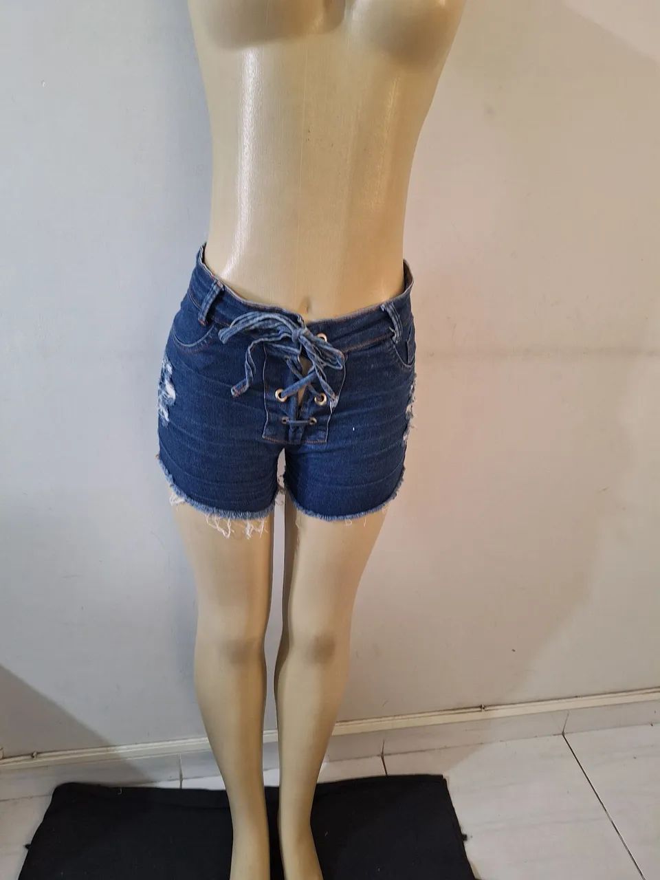 Short jeans feminino 