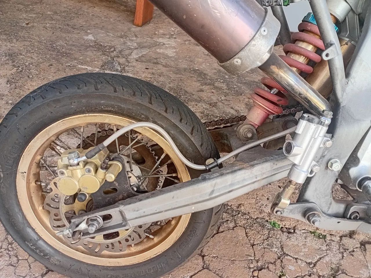 Vendo mini moto protork 100 cilindrada  - Foto 5
