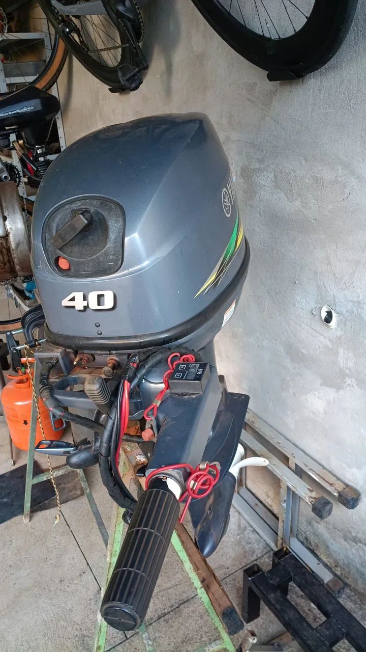 Vendo Yamaha 40HP partida elétrica  - Foto 3