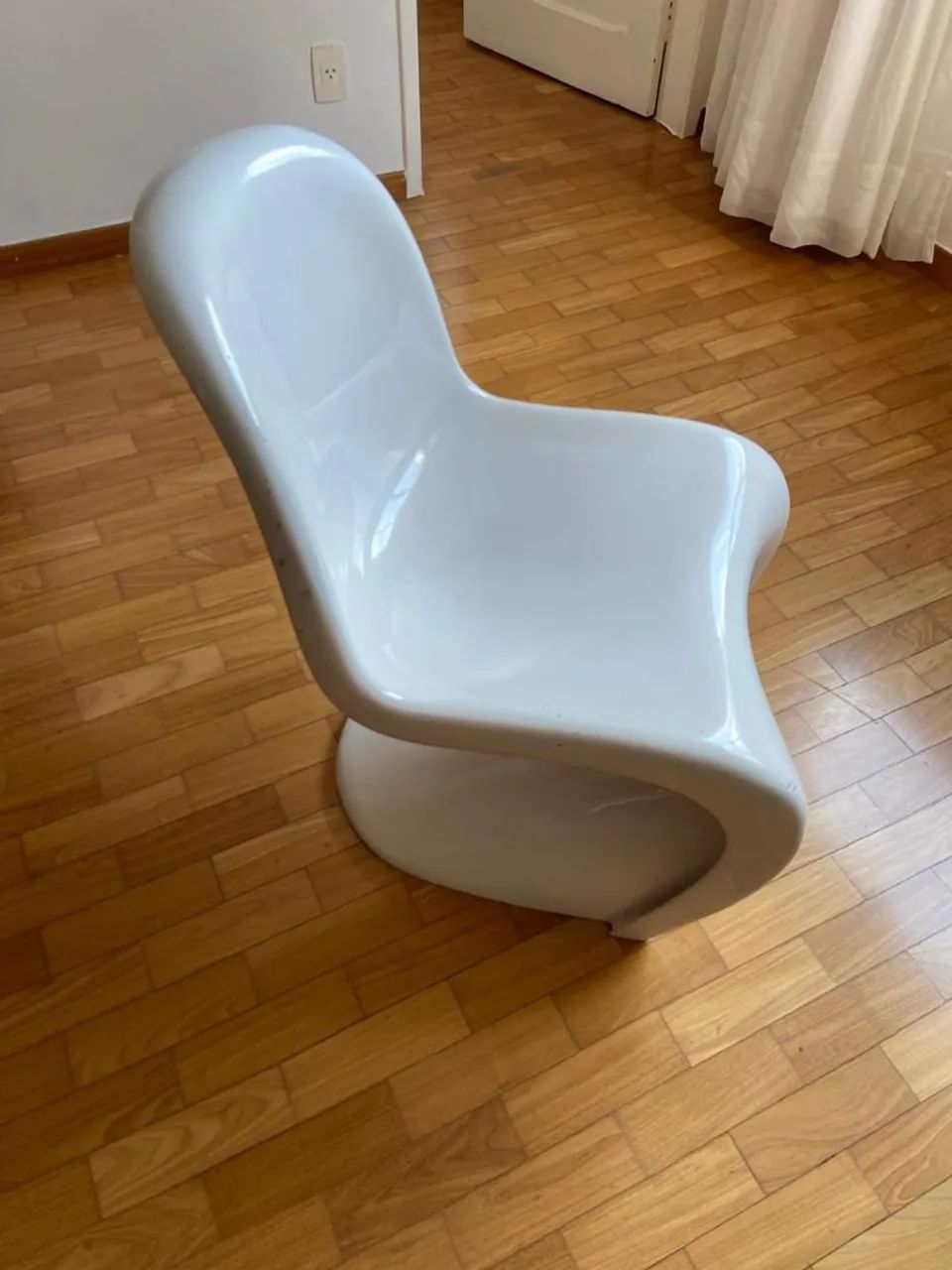 Cadeira Panton branca - Foto 2