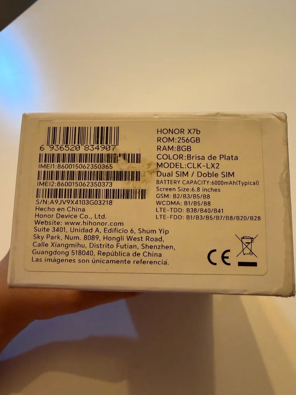 HONOR x7b prata - Foto 4