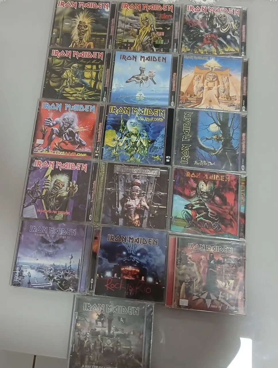 Coleção CD IRON MAIDEN