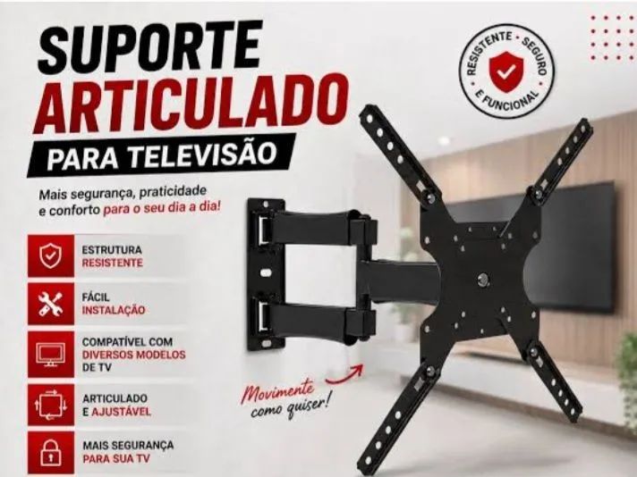 Suporte TV articulado  - Foto 2