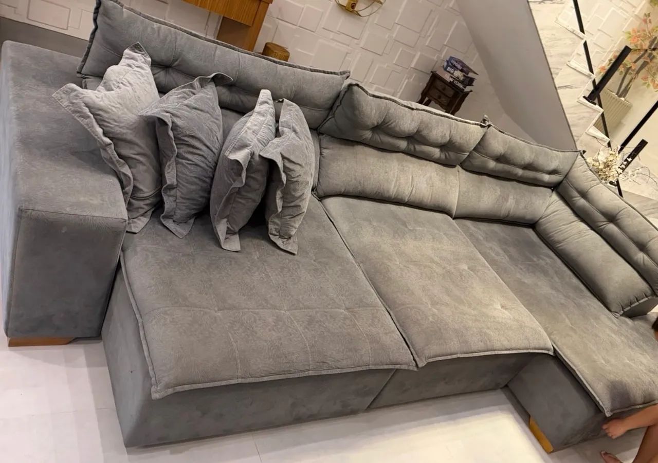 Conjunto de sofá L  - Foto 2