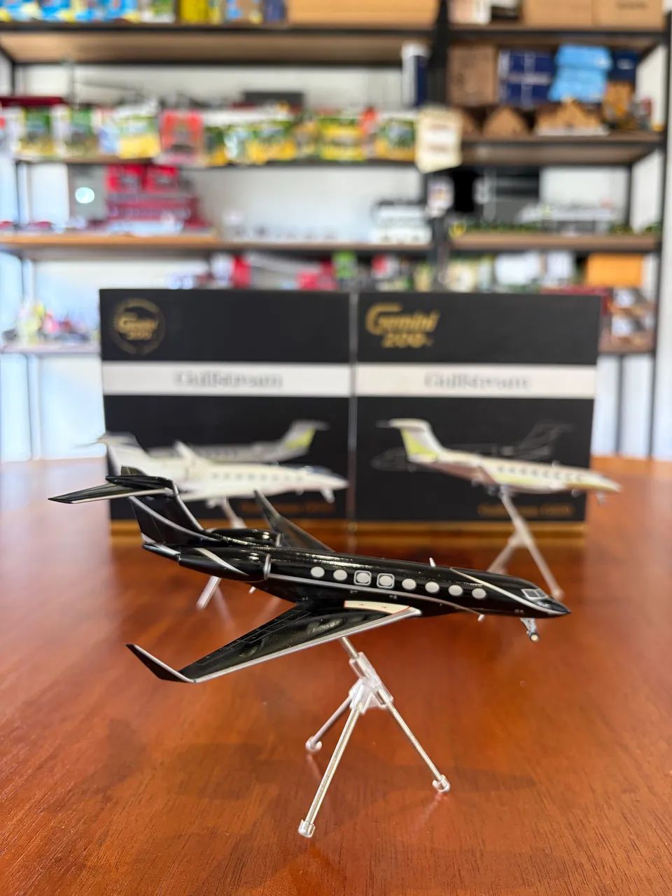 Miniatura Gulfstream G650 1/200