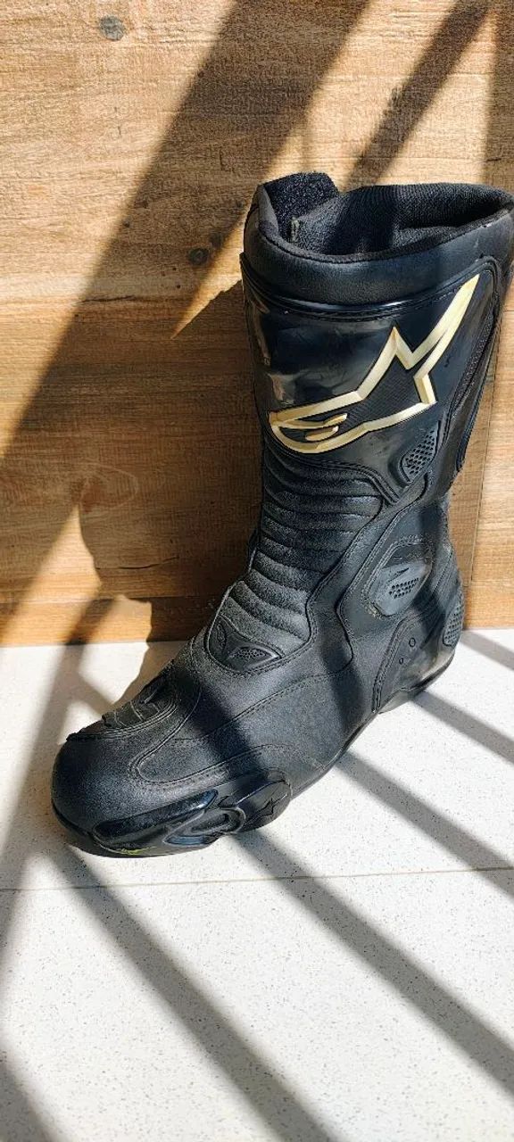 Bota Alpinestars SMX-5 Original - Tamanho US 9.5 - Foto 4